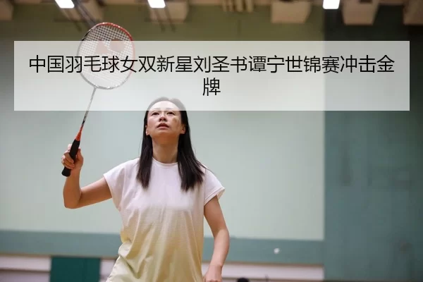 中国羽毛球女双新星刘圣书谭宁世锦赛冲击金牌